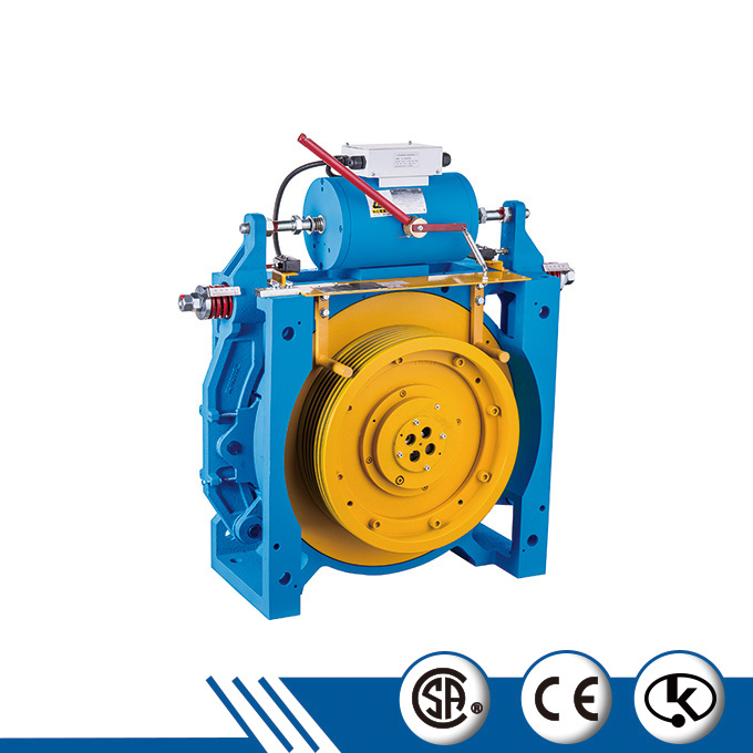 Hot Sale Gearless Traction Machine Traction Elevator Components